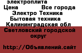 электроплита Rika c010 › Цена ­ 1 500 - Все города Электро-Техника » Бытовая техника   . Калининградская обл.,Светловский городской округ 